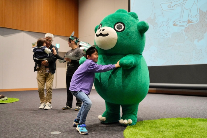 ちびゴジラグリーティング会の様子